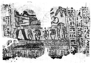Original papyrus used for Book of Abraham Facsimile No. 1
