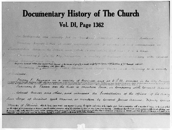 Documentary History of the Church Vol. DI, Page 1362
